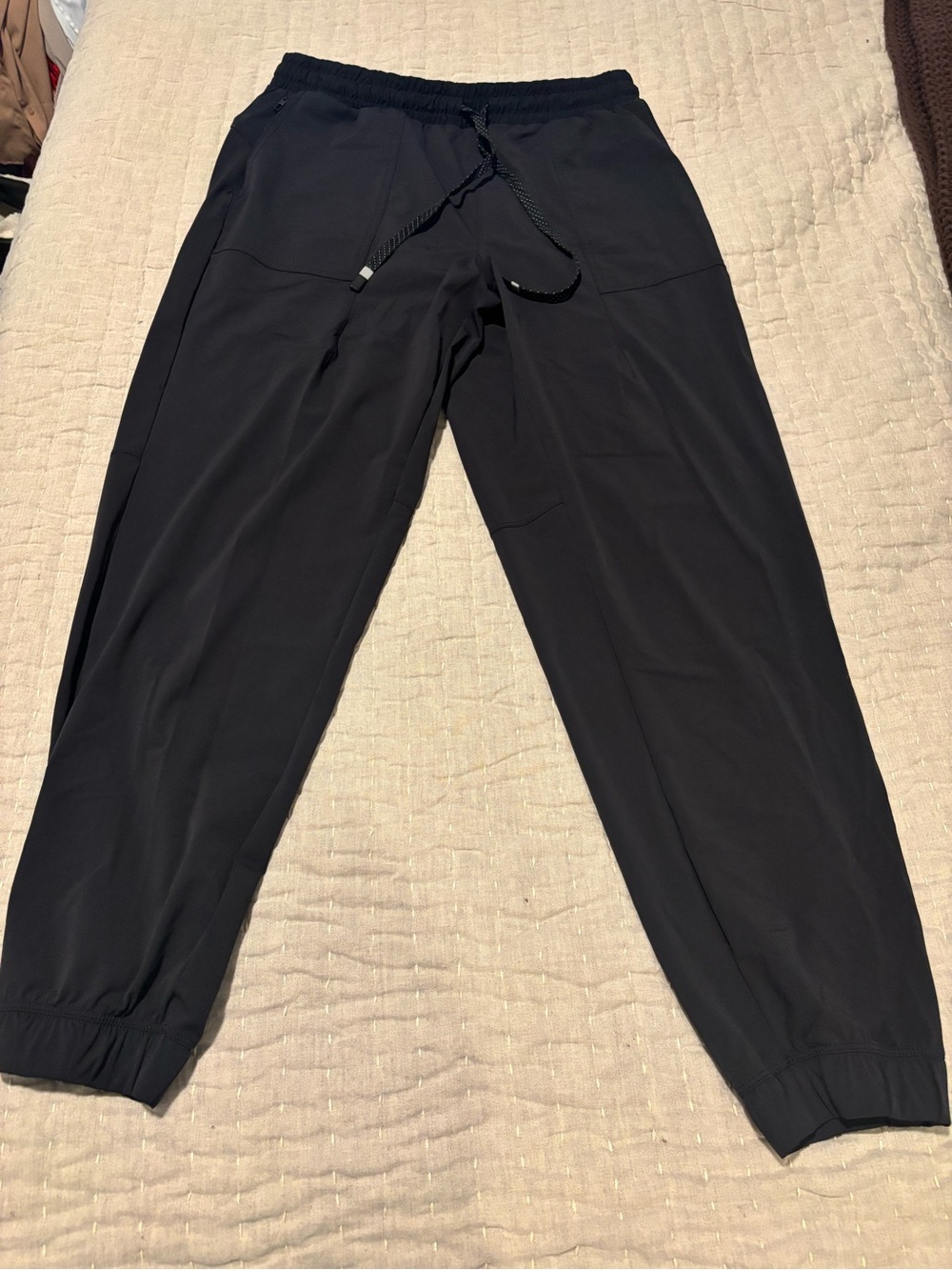 Fabletics Black Women's Track Jogger Pants